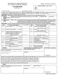 Customs Bond